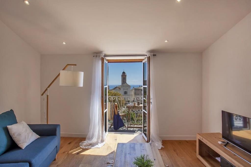 Pepites Bastiaises Piazza D'A Appartement Roof Top Vue Mer Bastia  Exteriér fotografie