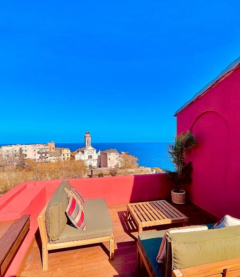 Pepites Bastiaises Piazza D'A Appartement Roof Top Vue Mer Bastia  Exteriér fotografie